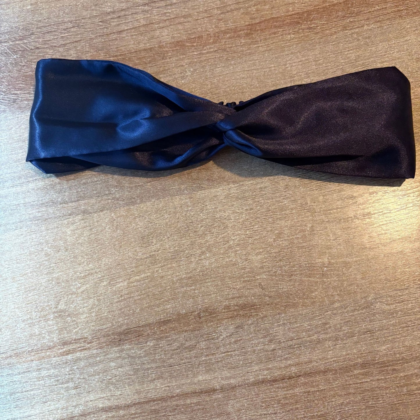 2x Handmade Satin Headbands – Elastic Twisted Hair Bands | Soft & Comfortable |