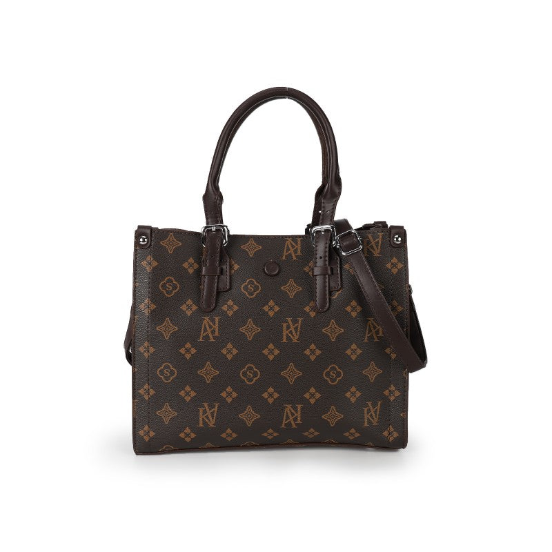 LAOHUA PU Leather Tote Handbag with Matching Purse – Designer-Inspired Shoulder Bag for Women