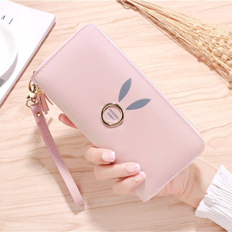 LB02830-LIPINK Bifold Wallet with Street Style