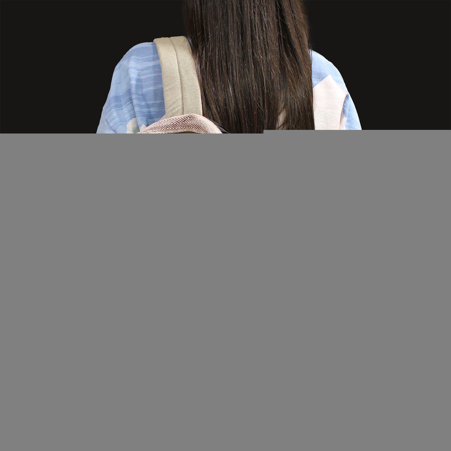 Large Backpack - Rope & Pockets Style