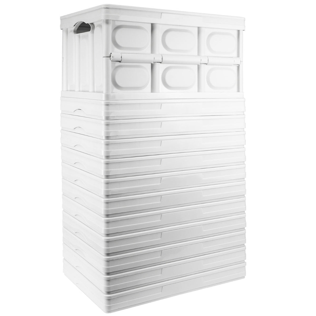 Regular Folding Storage Box - White
