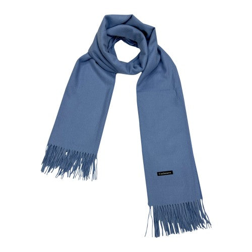 LIGHTBLUE Serene Luxe 100% Cashmere Scarf Shawl – Ultra-Soft, Lightweight & Timeless | 180 x 70 cm