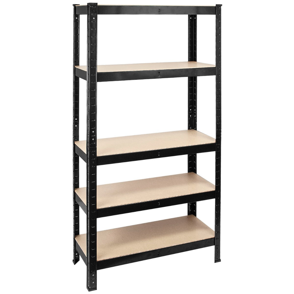 Boltless Garage Shelving Rack - Black