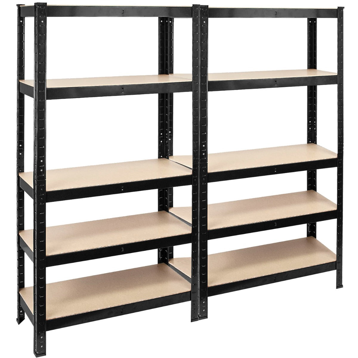 Boltless Garage Shelving Rack - Pack of 2