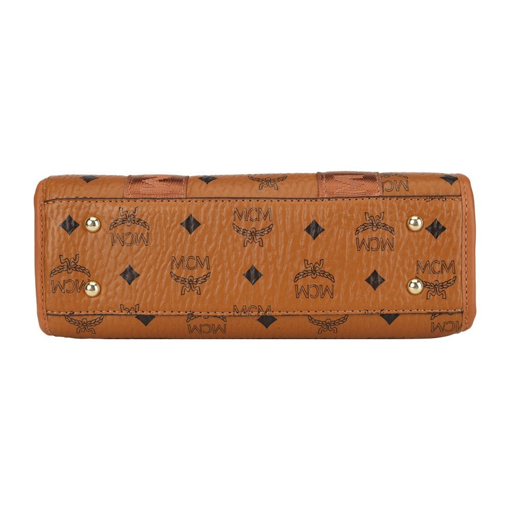 MCM Monogram Tote Bag – Cognac