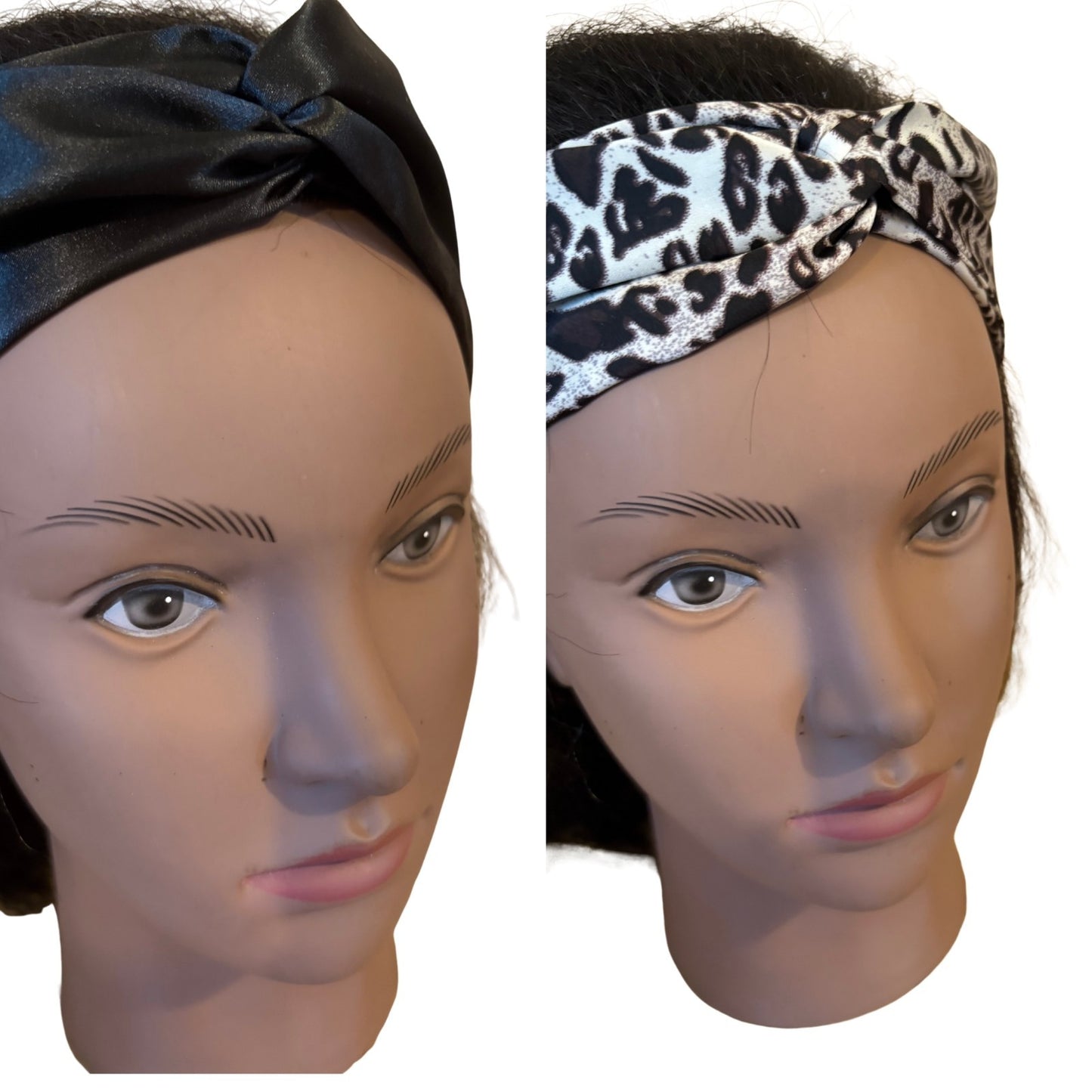 Handmade Twisted Satin Headbands 2 Pack –