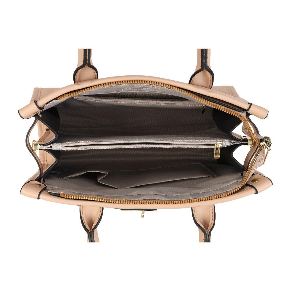 Classic Croc-Embossed 3-Piece Tote Set