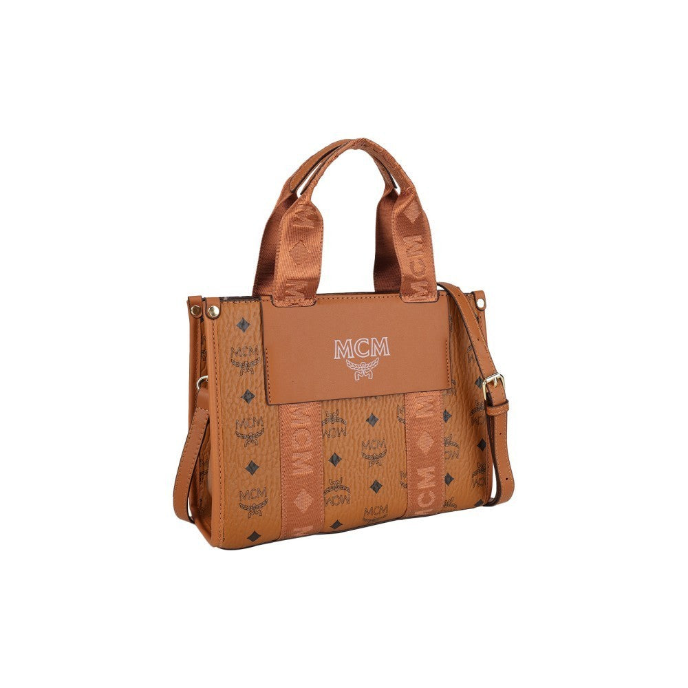 MCM Monogram Tote Bag – Cognac