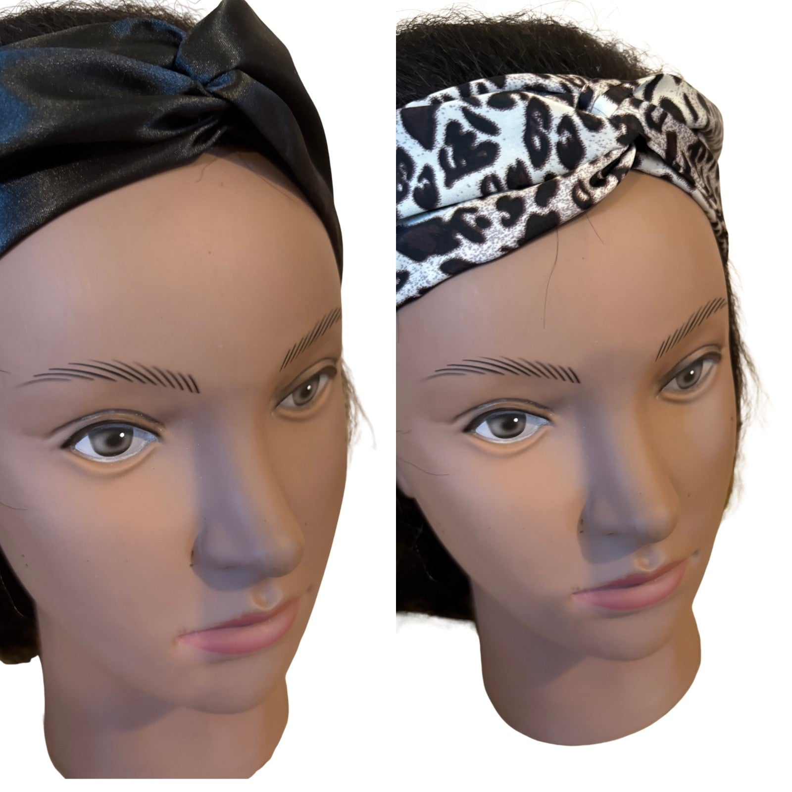 Handmade Twisted Satin Headbands 2 Pack –