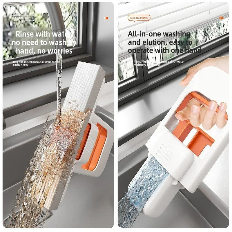 Mini Sponge Mop Hand-Free Wash | Portable Super Absorbent