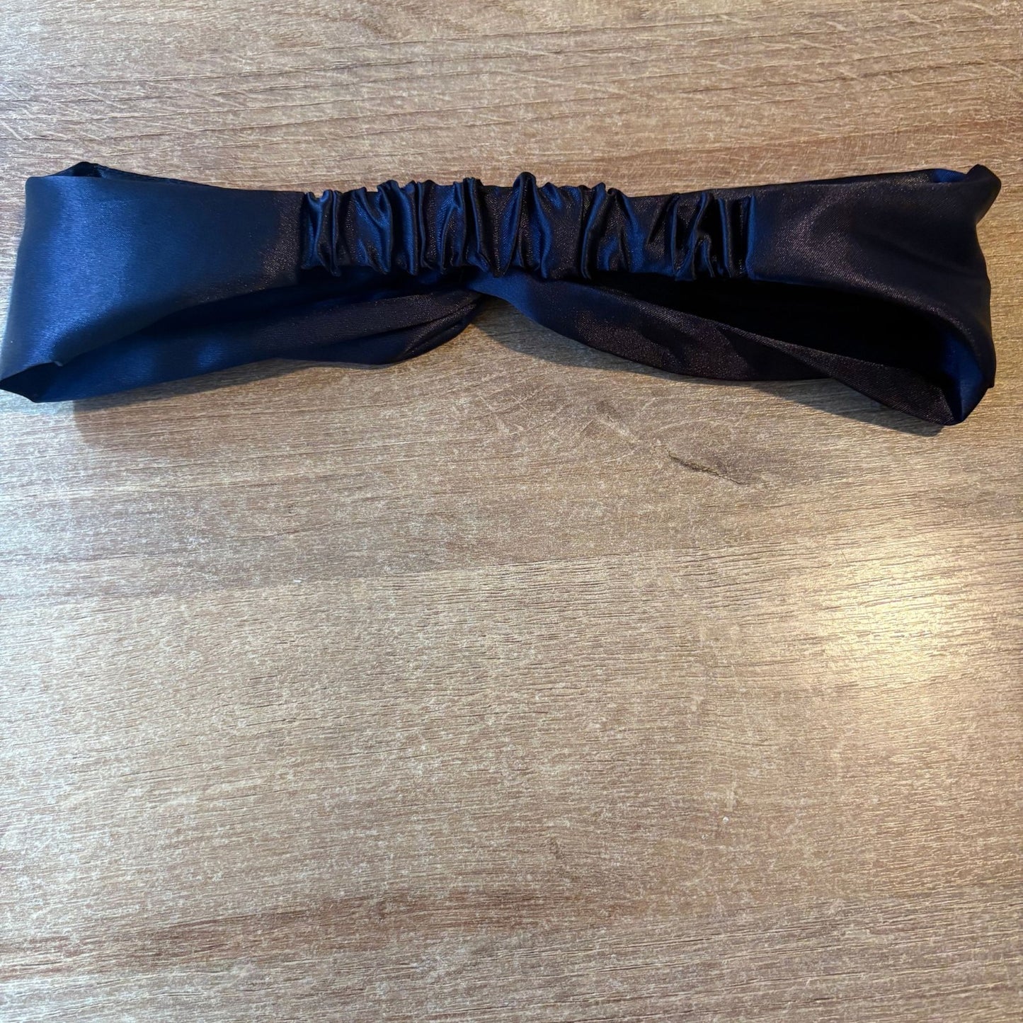 2x Handmade Satin Headbands – Elastic Twisted Hair Bands | Soft & Comfortable |