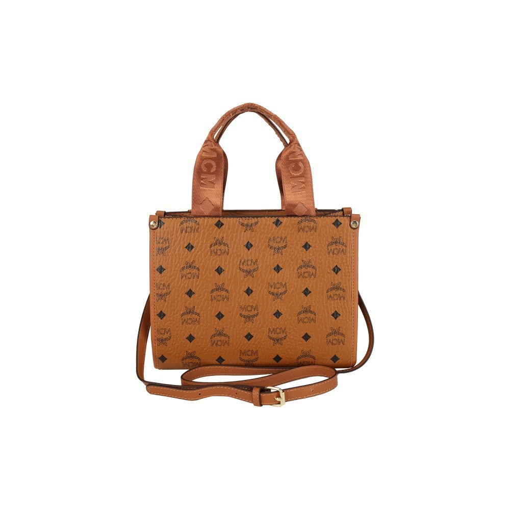 MCM Monogram Tote Bag – Cognac