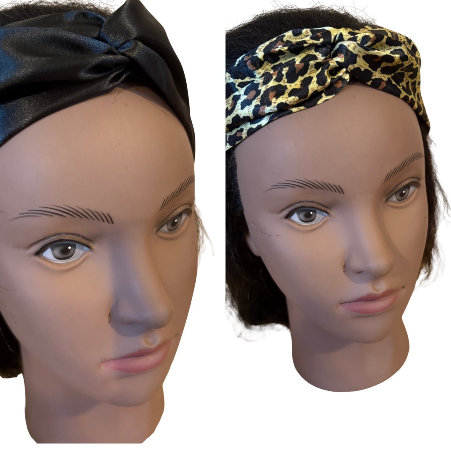 Handmade Twisted Satin Headbands 2 Pack –
