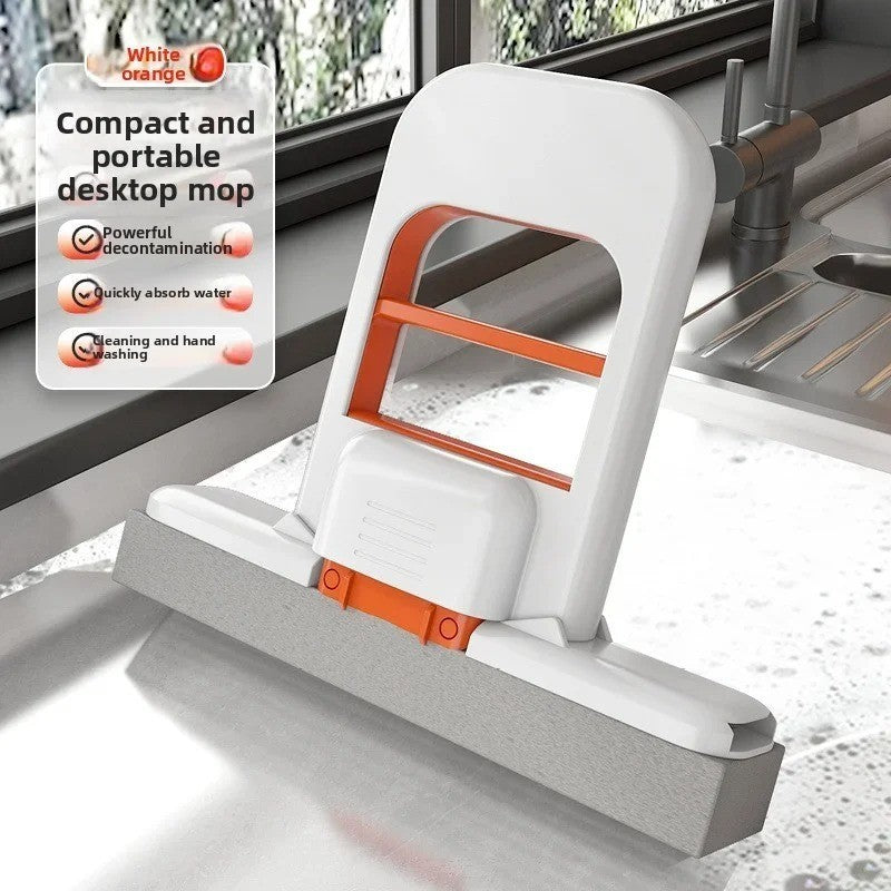 Mini Sponge Mop Hand-Free Wash | Portable Super Absorbent