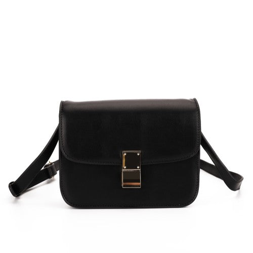 CT29273B BLACK - Solid Color Convenient And Practical Small Bag