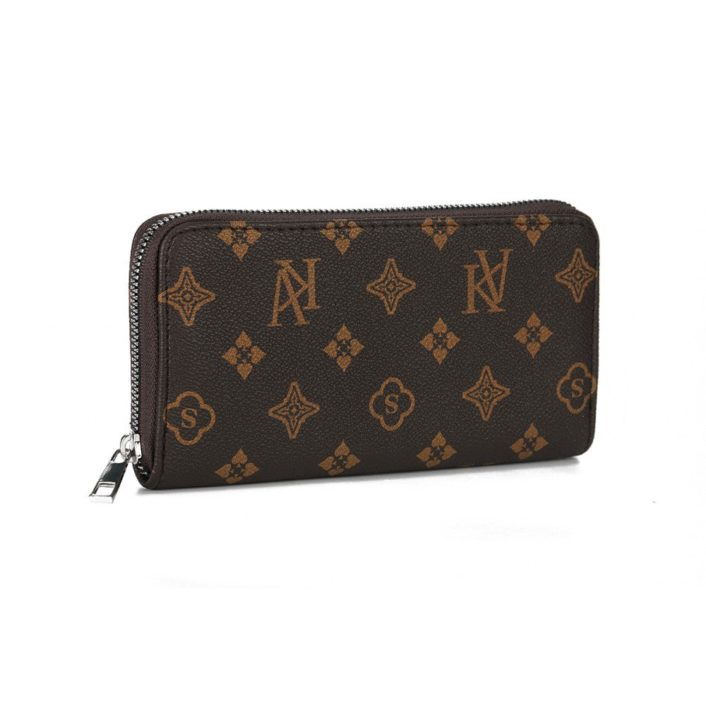 LAOHUA PU Leather Tote Handbag with Matching Purse – Designer-Inspired Shoulder Bag for Women