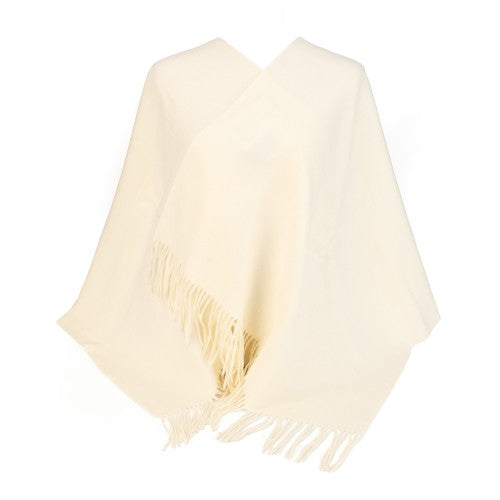 WHITE Serene Luxe 100% Cashmere Scarf Shawl – Ultra-Soft, Lightweight & Timeless | 180 x 70 cm