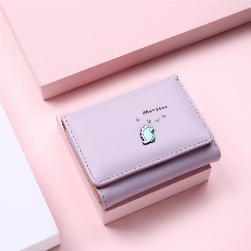 Monstev women's wallet-PURPLE