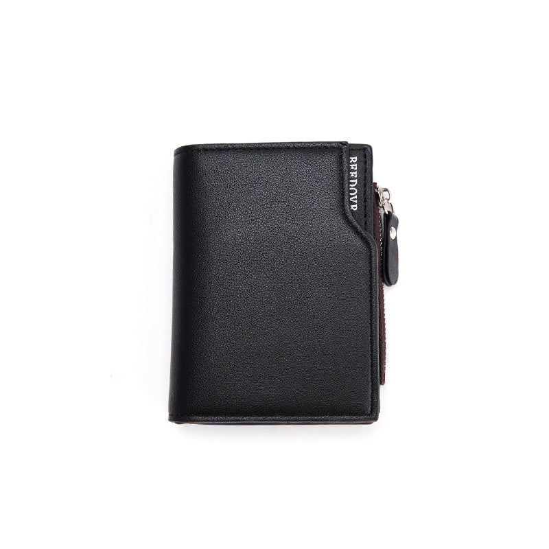 Long Wallet – Zipper Closure, Multi-Card Organizer BLACK