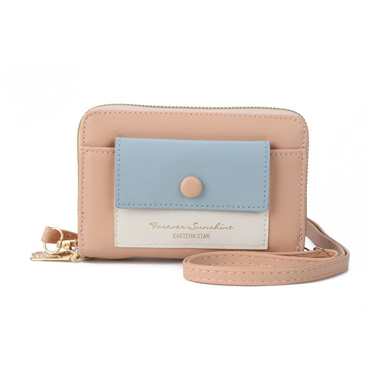 Forever Sunshine Compact Crossbody Purse - PINK