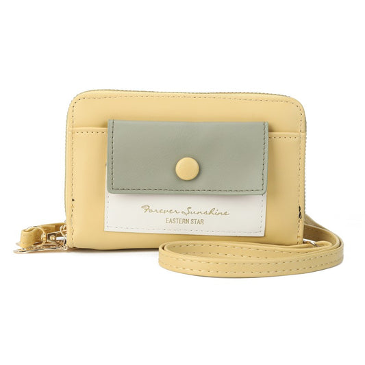 Forever Sunshine Compact Crossbody Purse -YELLOW
