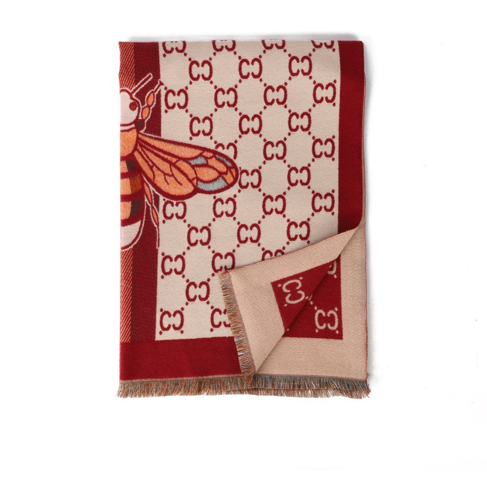 RED Women's Fashion Winter Scarf