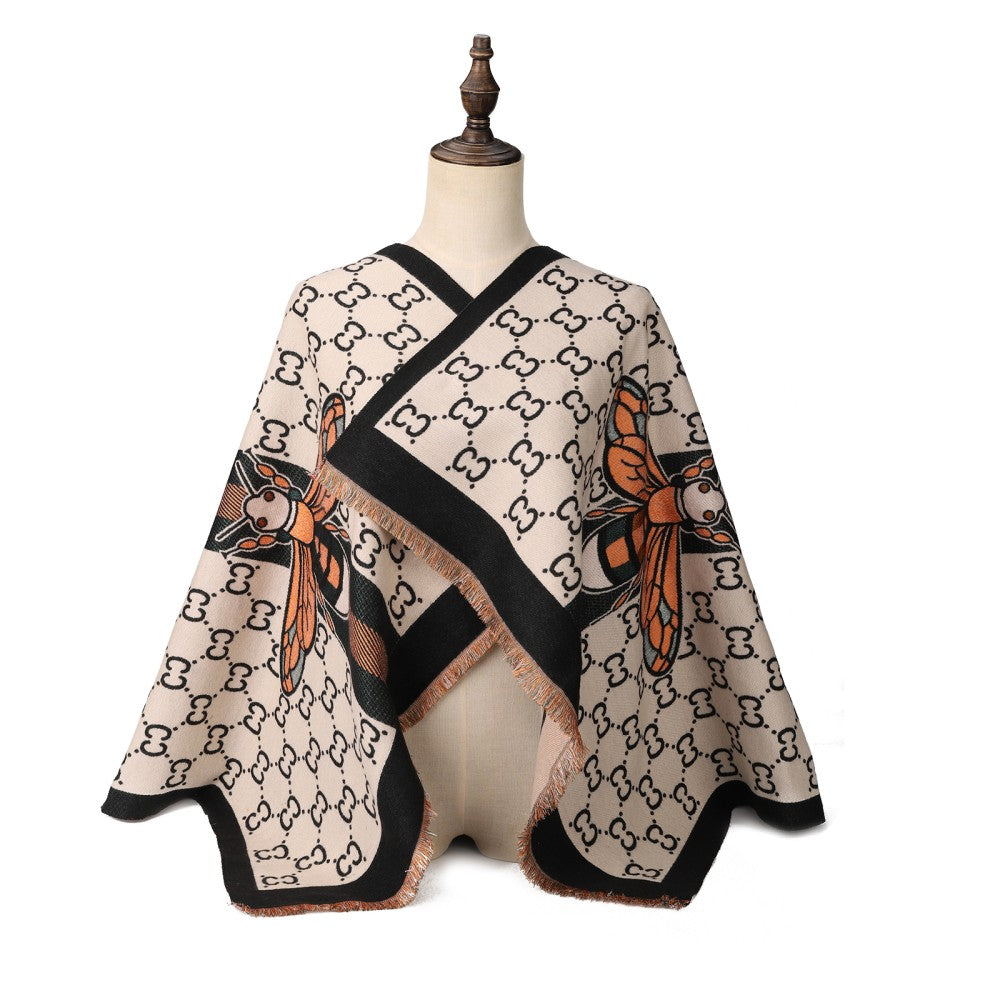 WHITE Women's Fashion Winter Scarf