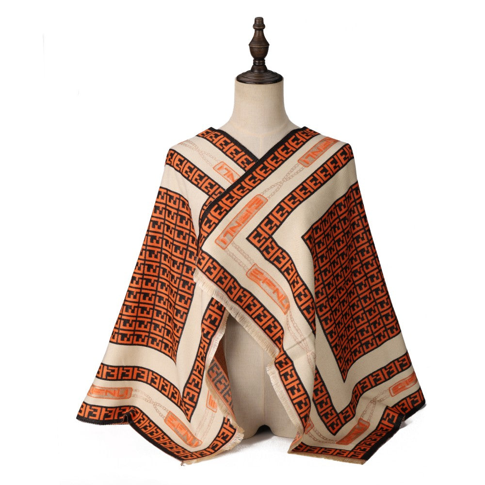 The Milano Signature Pattern Cotton Scarf – Modern Designer-Inspired Wrap | 180 x 65 cm | 100% Cotton