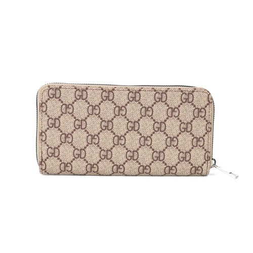 Monogram Zipper Long Wallet
