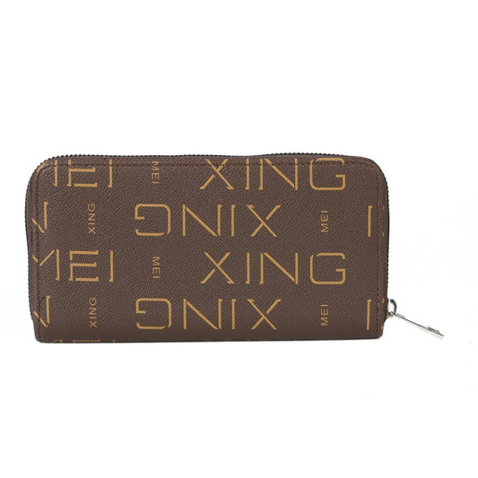 Luxe Print Zip-Around Wallet