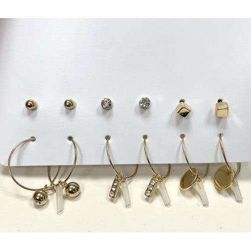 ER0095 (Six pairs of earing)