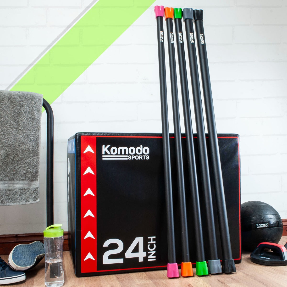 Aerobic Weighted Exercise Bar - 4kg