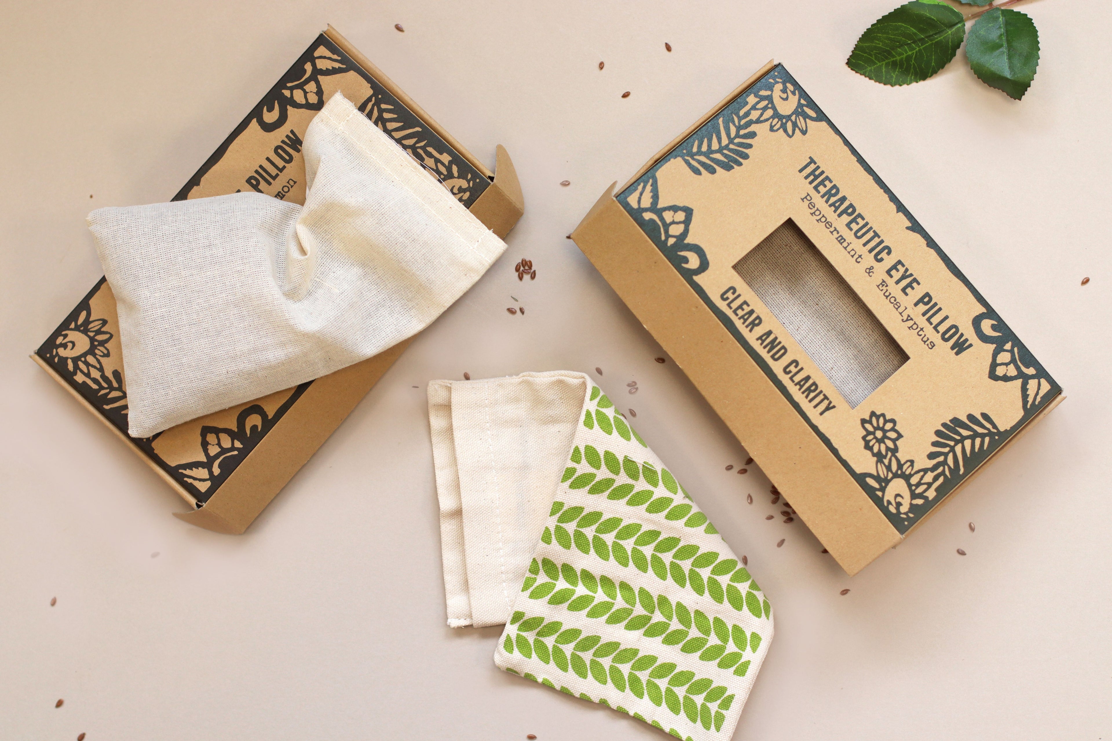 Agnes + Cat Eye Pillow -  Clear & Clarity