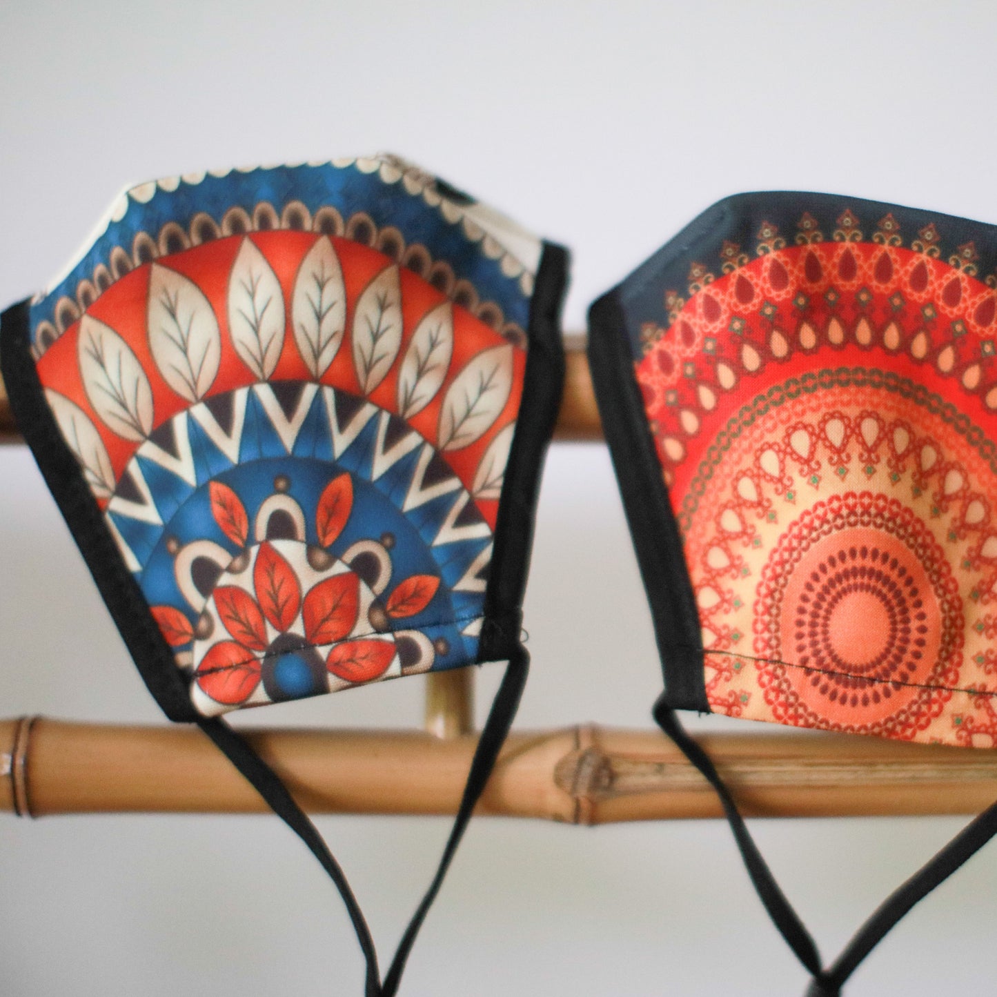 Reusable Fashion Face Mask - Golden Leaves (Adult)