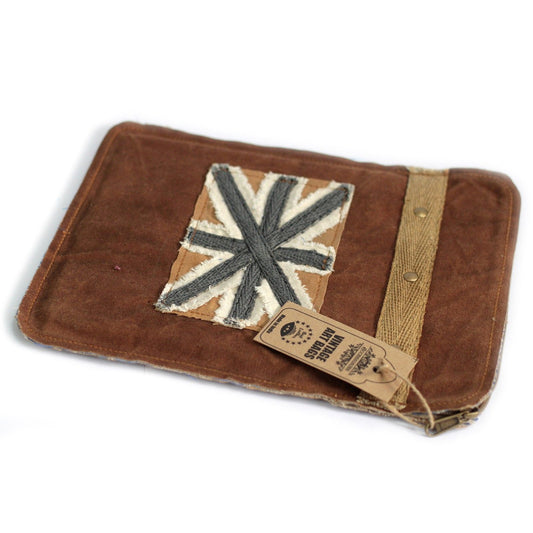 Vintage Bag - Tablet Pouch-Shabby Flag