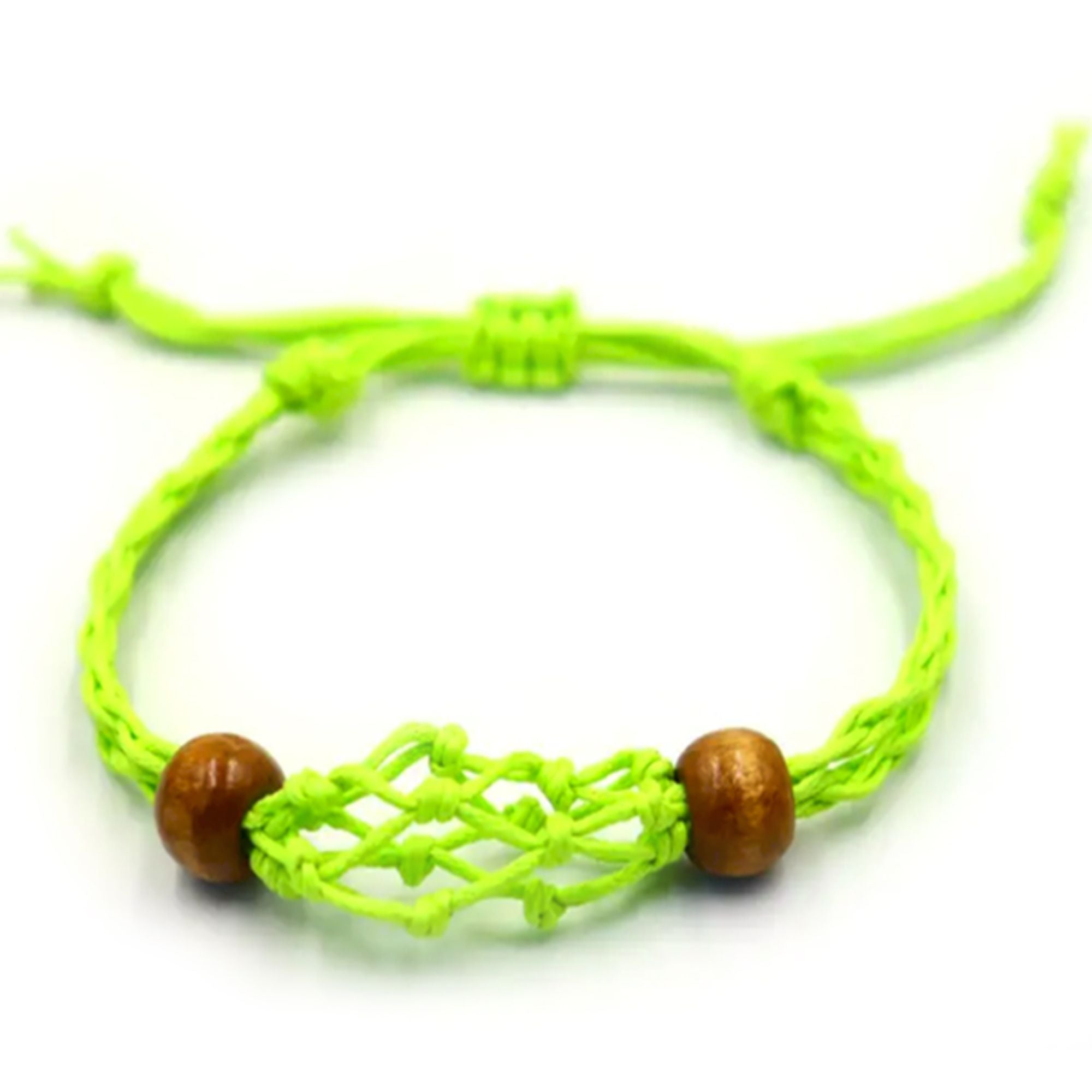 Gemstone Bracelet Cord - Green