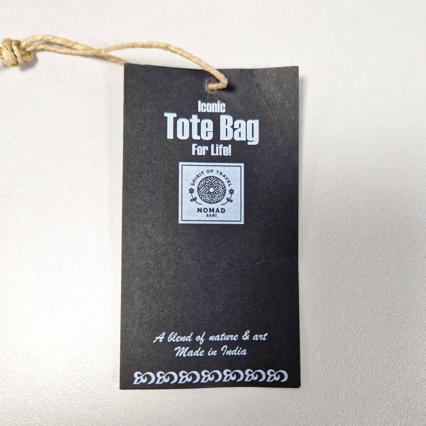 Iconic Basic Tote Bag - IT's MY LIFE - Natural 4oz