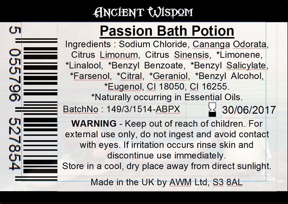 Bag Labels for Passion Potion  (4 sheets of 18)