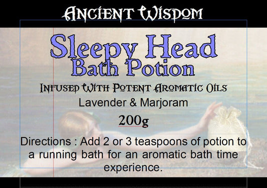 Bag Labels for Sleepy Head  (4 sheets of 18)