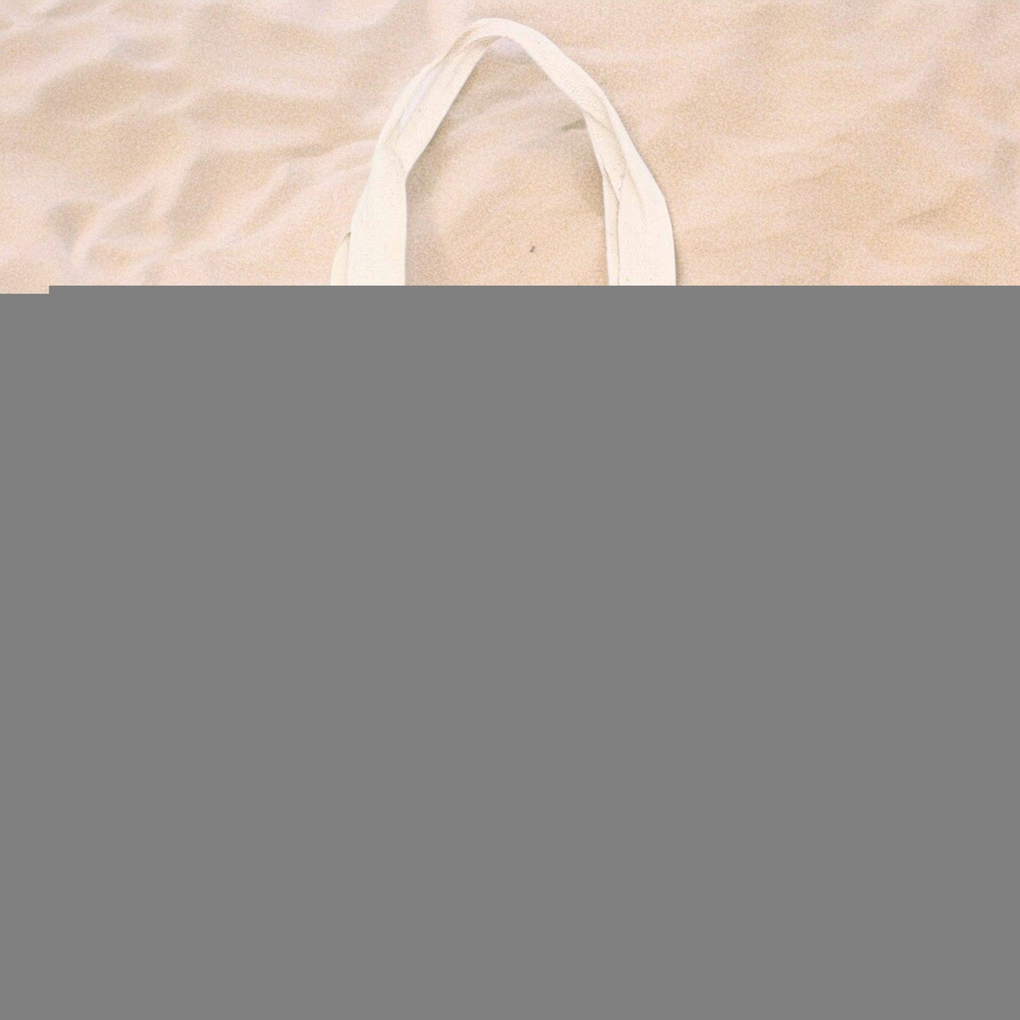 All Natural Bag - Orange Stonewash - Namaste Hand - Peace Tote Bag – Eco-Friendly Cotton & Jute Shopper