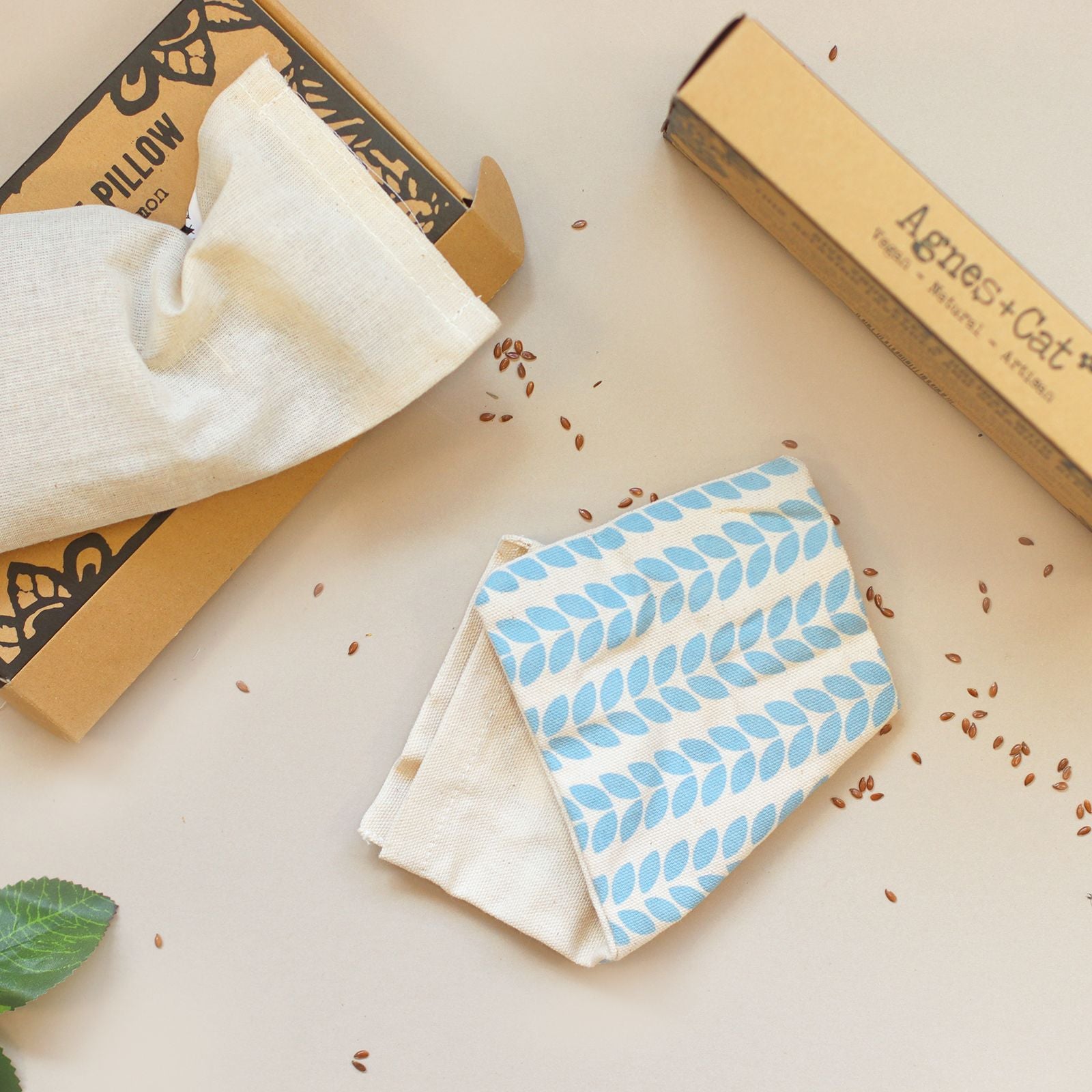 Agnes + Cat Eye Pillow - Becalmed & Destressed