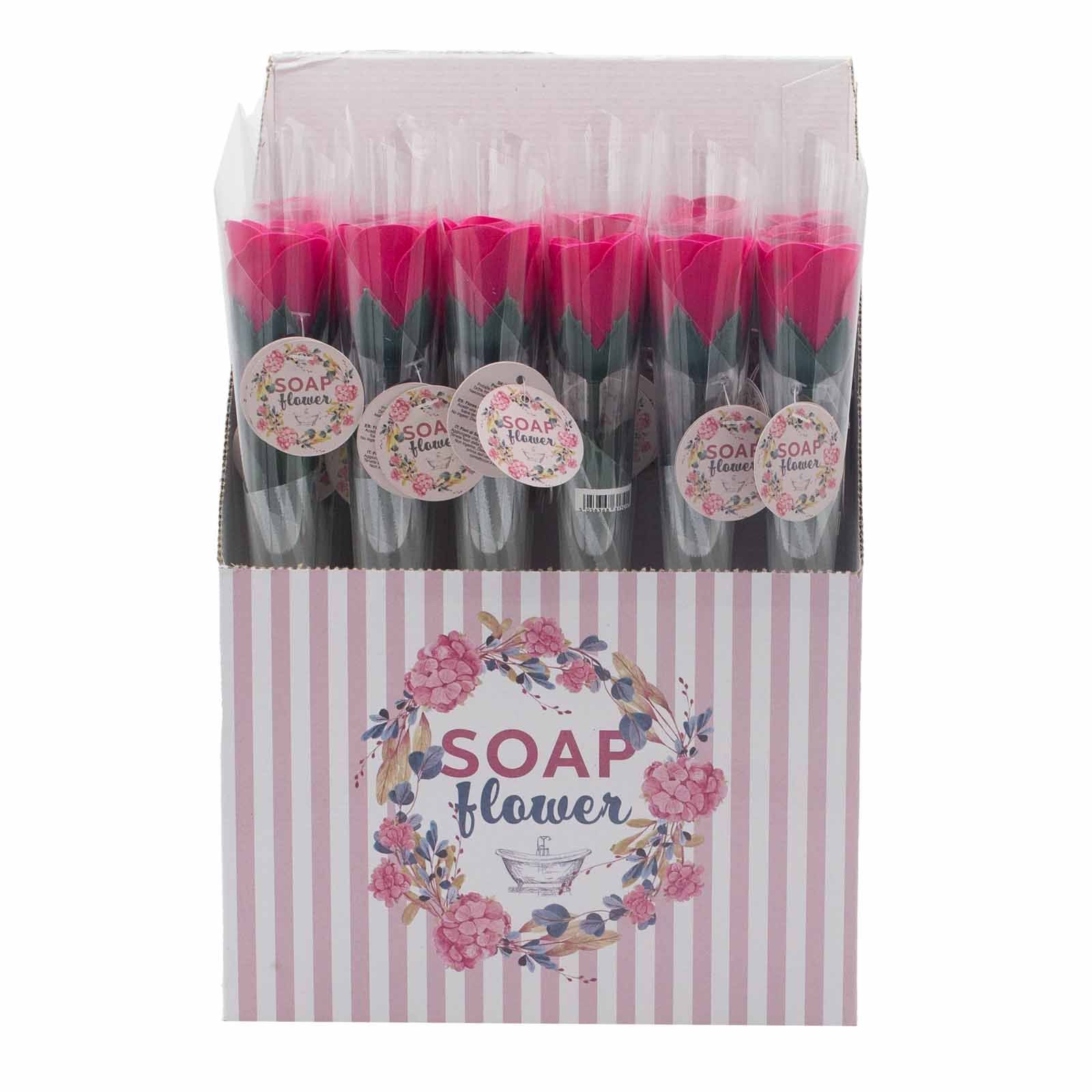 Soap Flower - Small Pink Rose