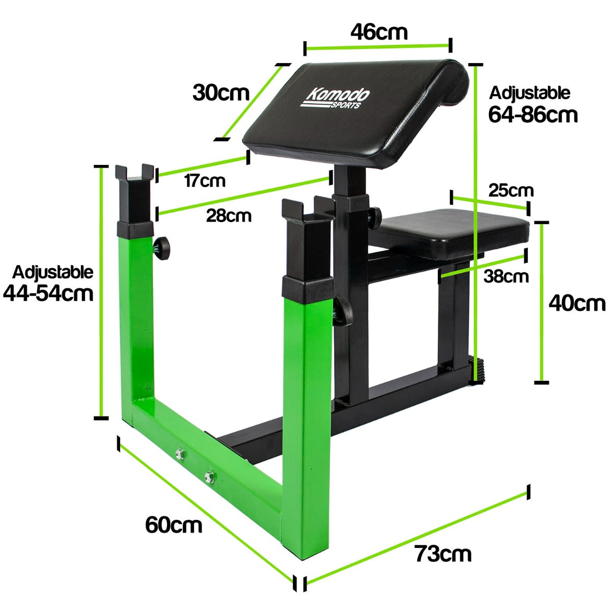 Preacher Bicep Curl Bench