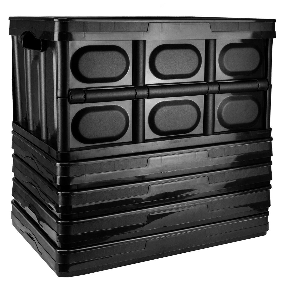 Large Folding Storage Box - Black