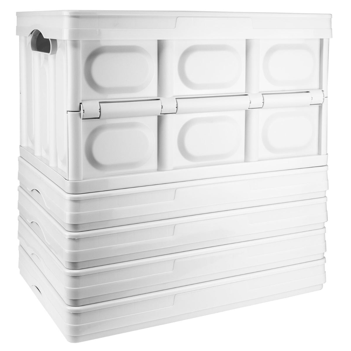Large Folding Storage Box - White