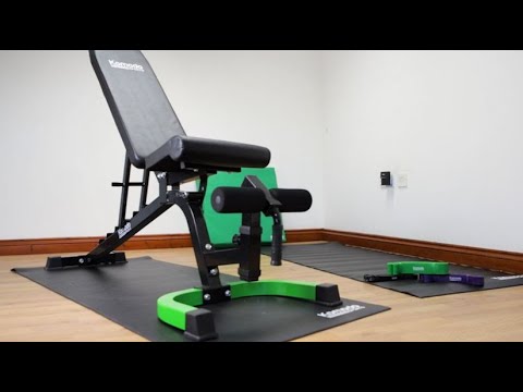 Gym Bench and Bike Trainer Floor Mat