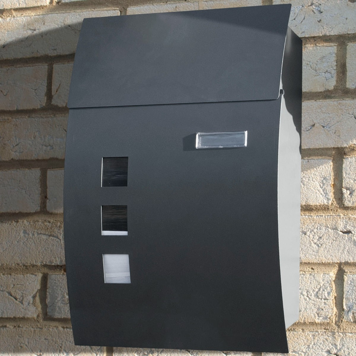 Large Mailbox - Curved Design