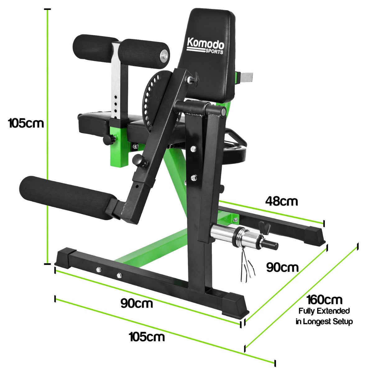 Leg Extension Workout Machine