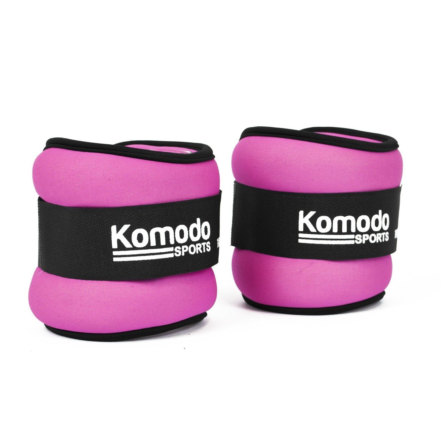 Pink Neoprene Ankle Weights - 1kg