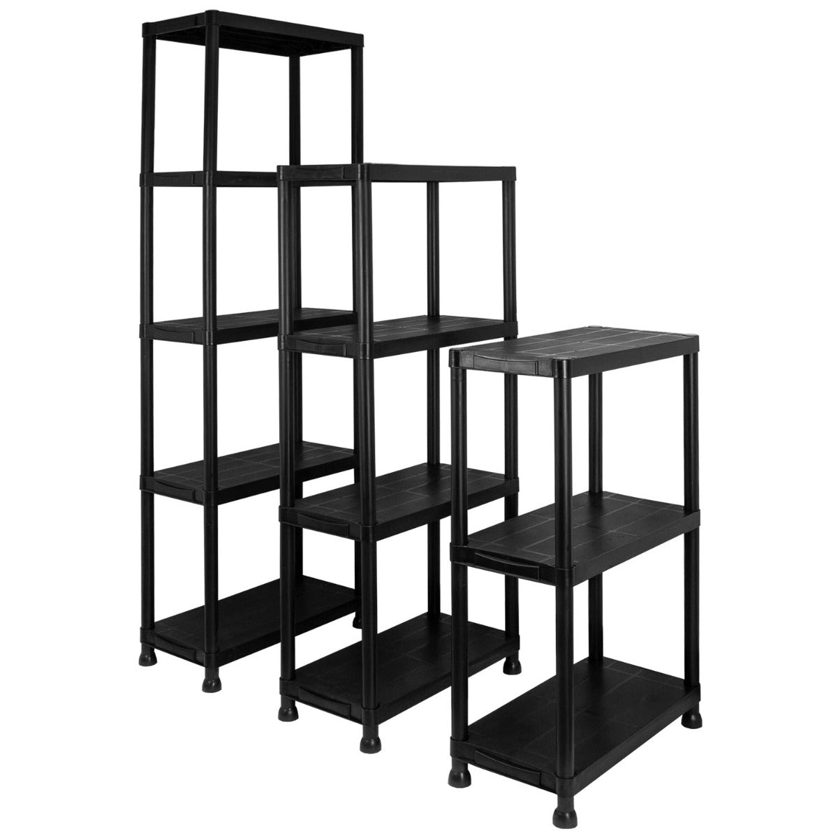 3 Tier Garage Shelves - Set of 2